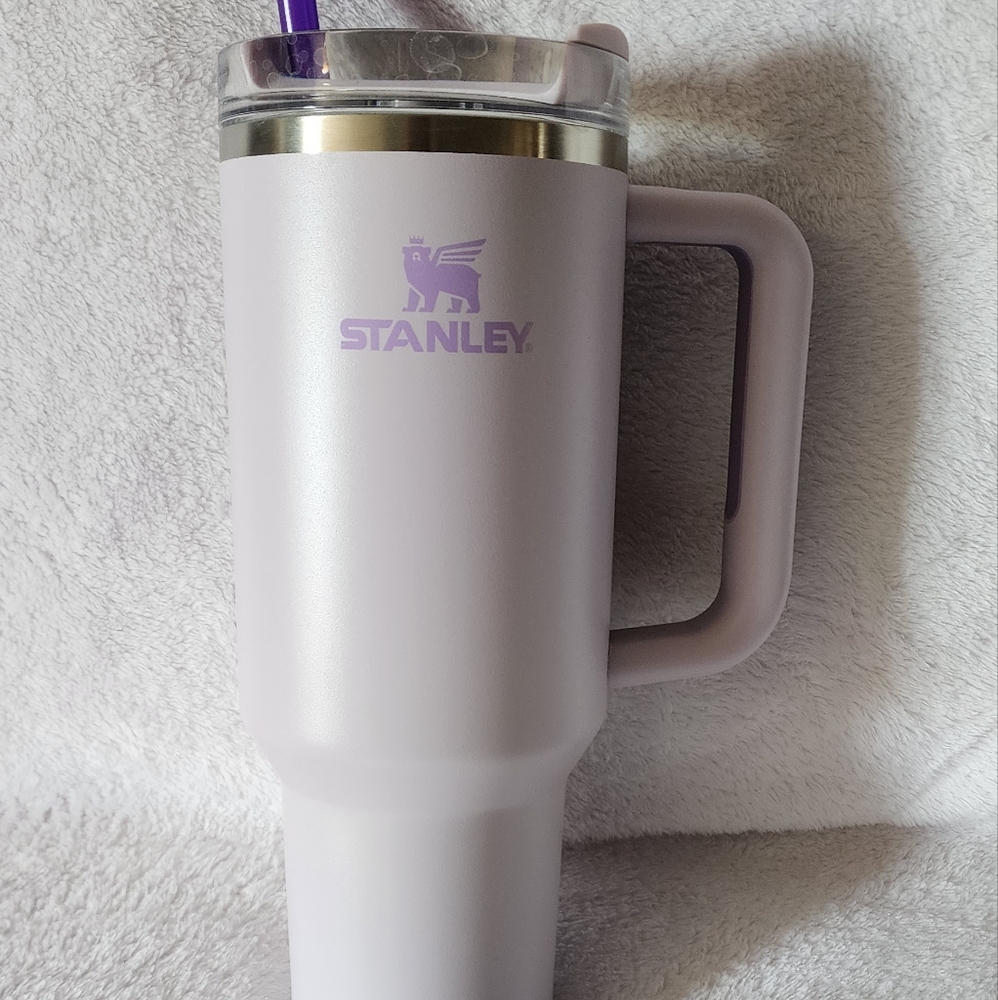 40oz Stanley Lavender Tumbler with Straw